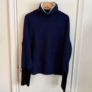Majestic Filatures Super Soft Cashmere & Wool Turtleneck Sweater